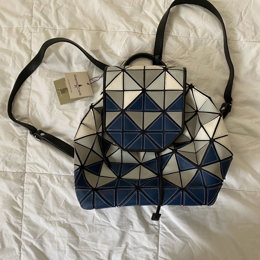 Genuine Italian Leather Backpack